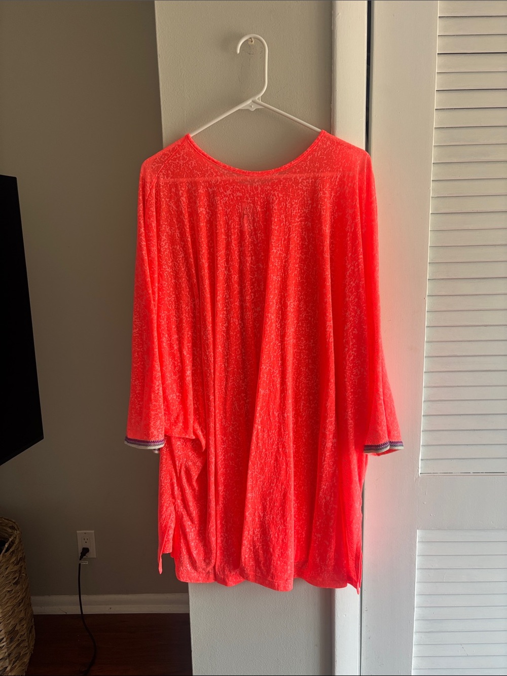 Pitusa Coral Off-Shoulder Top